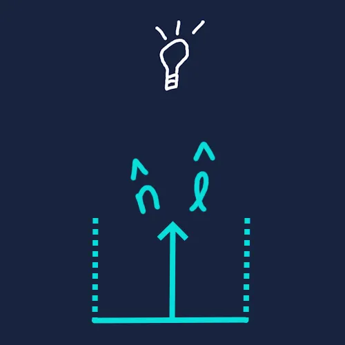 Max surface area exposed to light